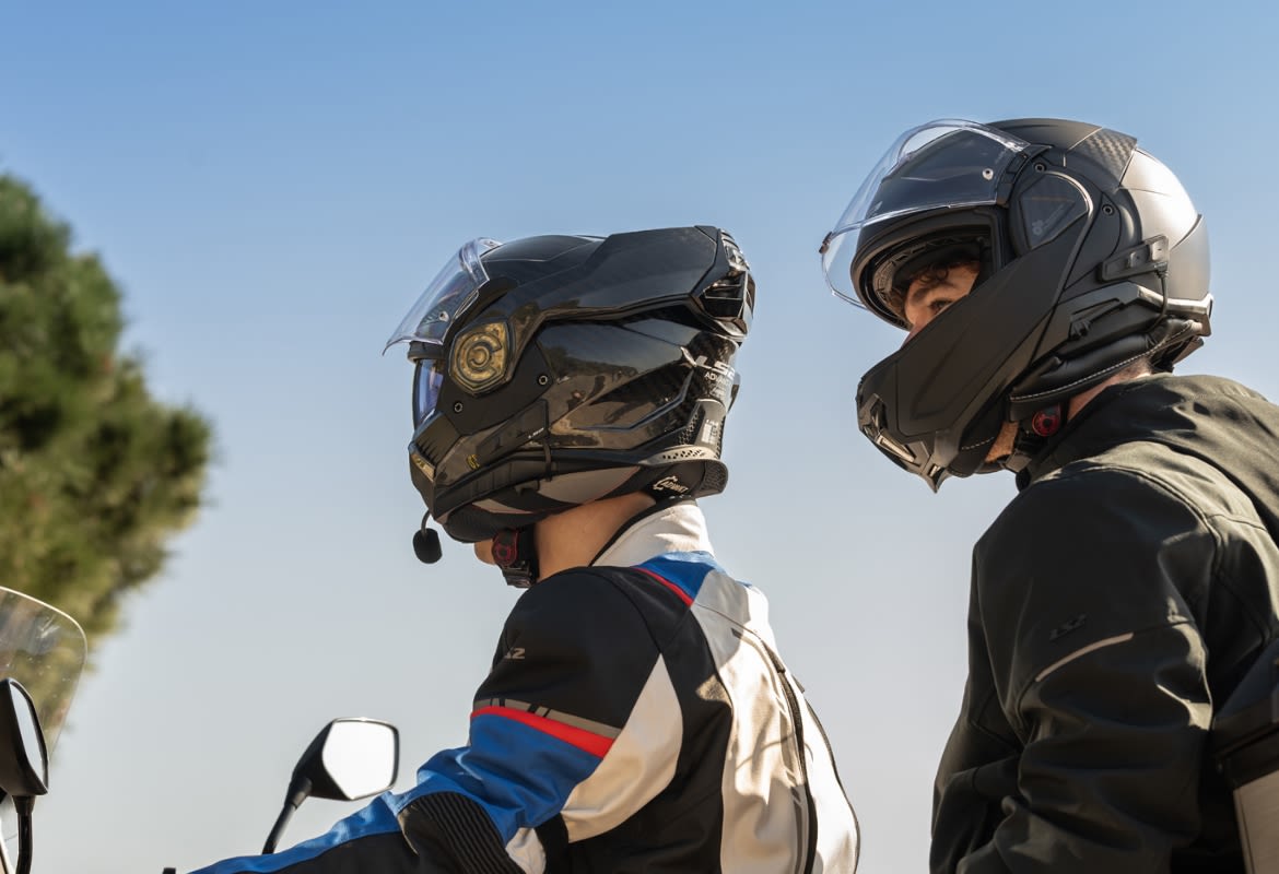 Every helmet speaks better with Midland integrated intercoms
